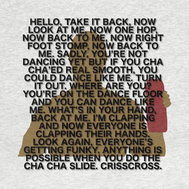 Cha Cha Old Spice by T-Shirts by Elyn FW